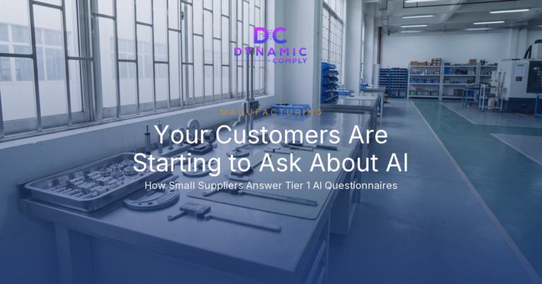 Only 12% of Manufacturers Think They Could Pass an AI Audit. Your Customers Are Starting to Ask.