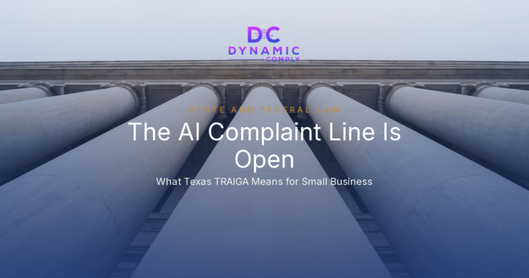 Texas Opened Its AI Complaint Portal Early. Here Is What Actually Lands in It.