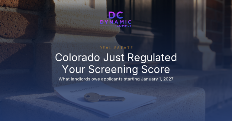 Colorado’s Rewritten AI Act Reaches Tenant Screening on January 1, 2027. The Attorney General’s Draft Rules Are Out and Comments Close October 26.