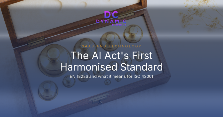 The EU AI Act Has Its First Harmonised Standard. EN 18286 Supports Article 17. ISO 42001 Alone Gives No Presumption.